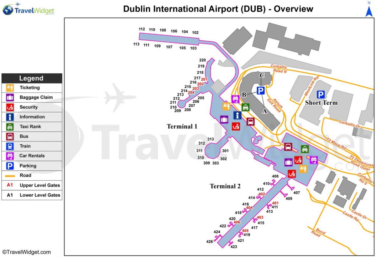 kart hava limanı Dublin