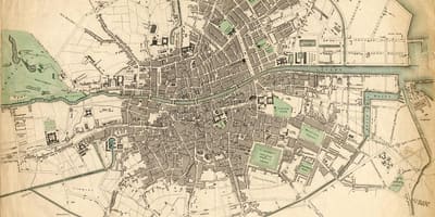 Kart Dublin 1916-cı ildə