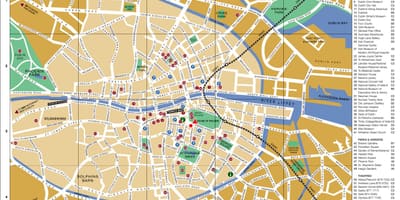 Kart şəhər mərkəzi Dublin