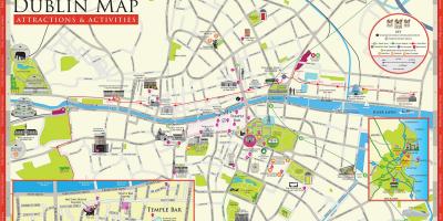 Turistik Dublin xəritəsi